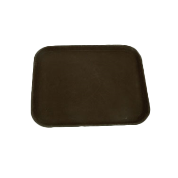 Thunder Group 14" x 18" Rectangular Anti-Slip Tray with Rubber Lined Surface