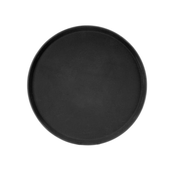 Thunder Group 16" Round Anti-Slip Tray with Rubber Lined Surface