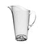 Thunder Group Starburst Heavy Base Clear Plastic Water Pitcher