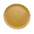 Thunder Group RF1010G 10 1/2" Gold Pearl Dinner Melamine Plate