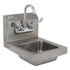 Royal Industries (ROY HSW 12) Space Saver Sink with Low Lead Faucet, 12"