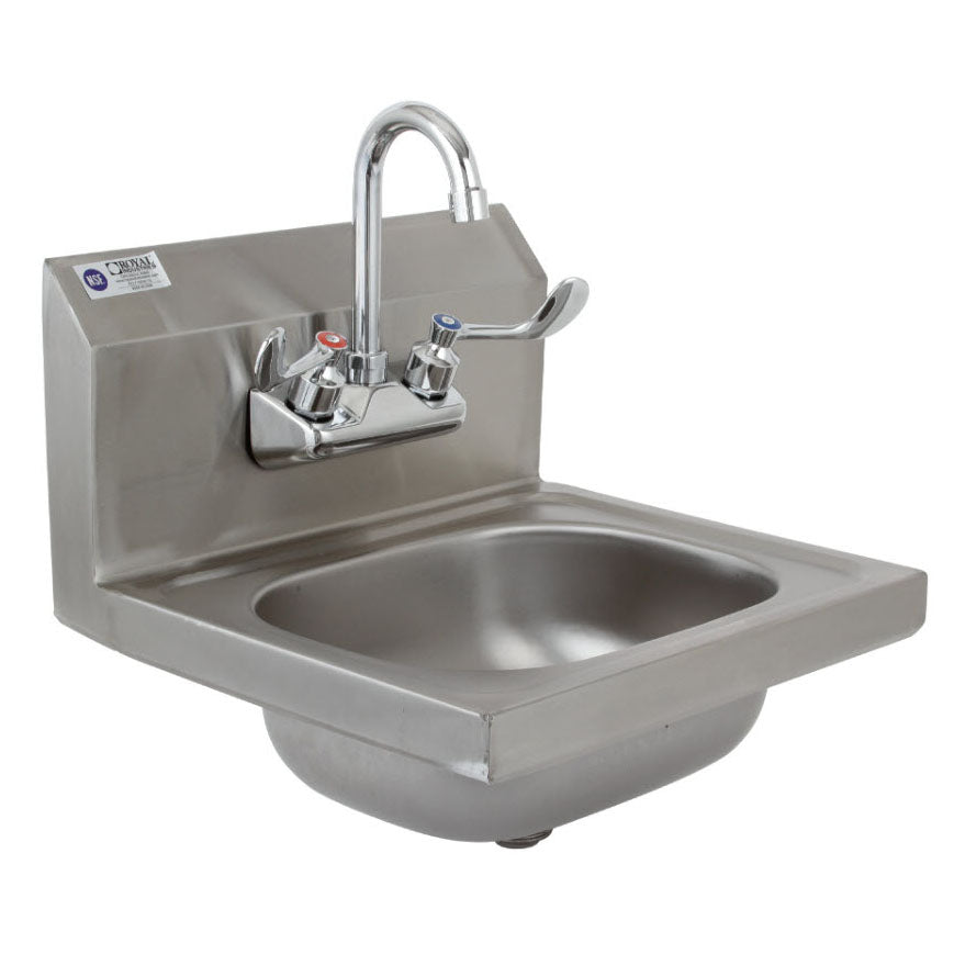 Royal Industries (ROY HSW 15) Hand Sink with Low Lead Faucet, 15"