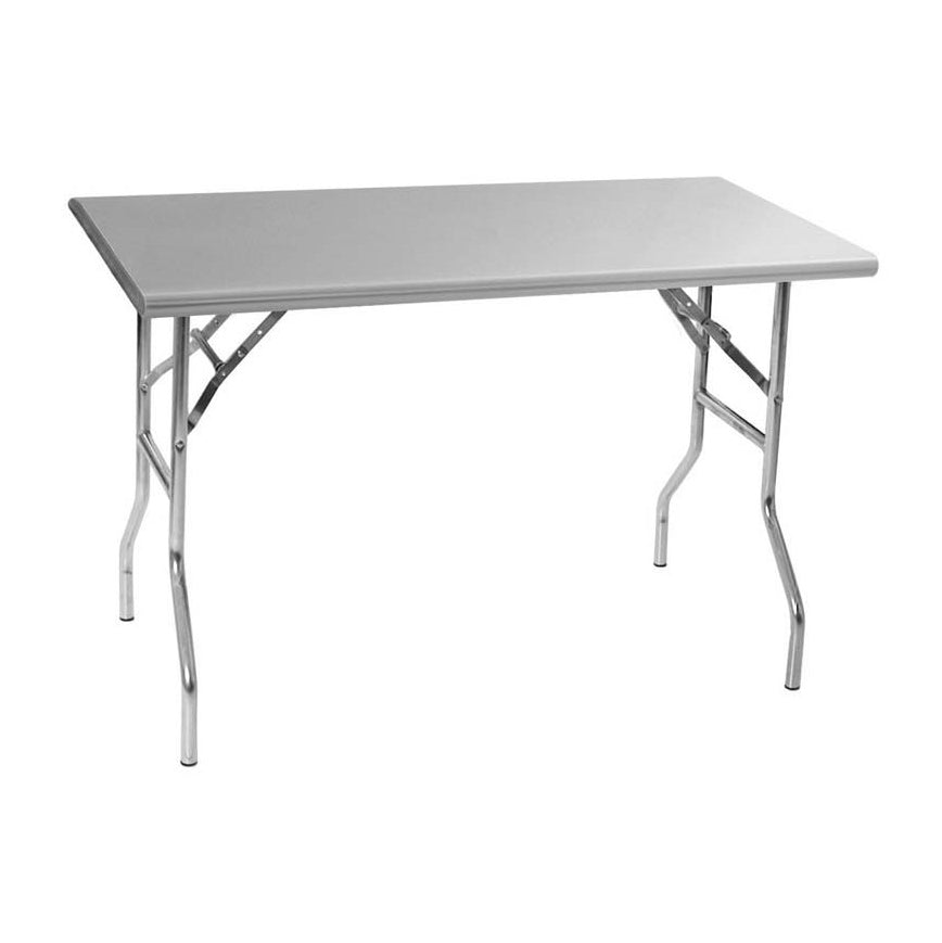 Royal Industries (ROY WTF 2460) Folding Stainless Steel Work Table, 24" x 60"