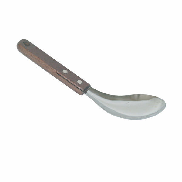 Thunder Group SLLA002 Vegetable Spoon with Wooden Handle