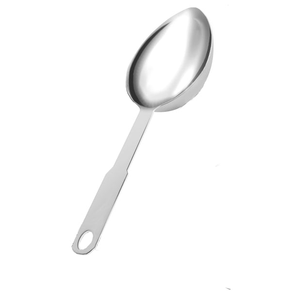 Thunder Group SLMS013V Stainless Steel Heavy-Duty Oval Measuring Scoop, 1/8 Cup