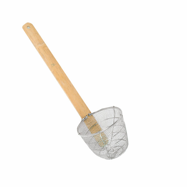 Thunder Group SLNS005 Noodle Skimmer with Bamboo Handle