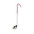 Thunder Group SLOL203 2 oz. One Piece Color Coded Ladle, Red Handle