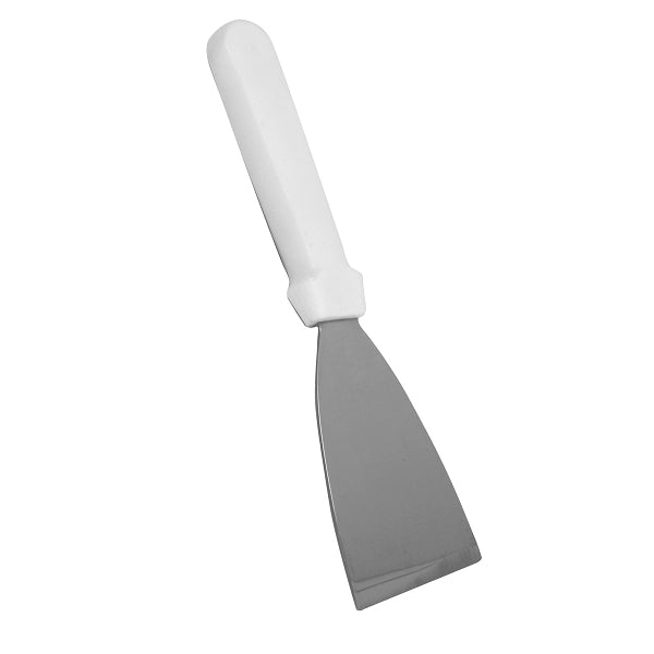 Thunder Group SLPS004P 3" Blade Pan Scraper with White Plastic Handle