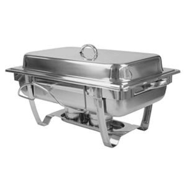 Thunder Group SLRCF0833BT 8-Quart Stainless Steel Chafer, Stackable