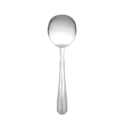 Thunder Group SLWD103 Stainless Steel Winsor Heavy Bouillon Spoon - 12/Pack