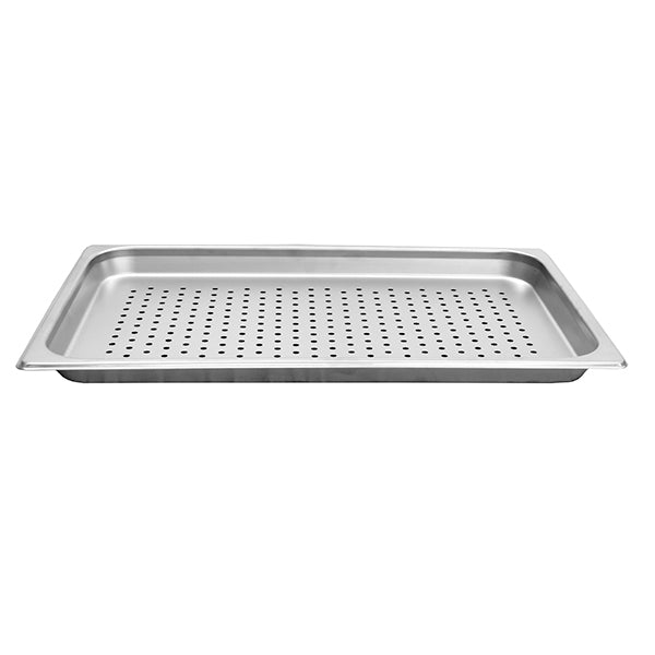 Thunder Group STPA3001PF Full Size 1 1/4" Deep Perforated 24 Gauge Steam Pans