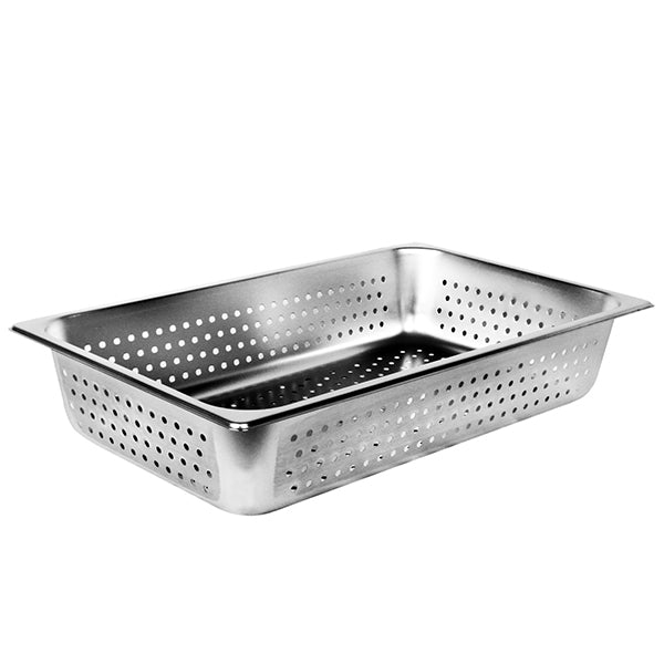 Thunder Group STPA3004PF Full Size 4" Deep Perforated 24 Gauge Steam Pans