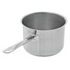 Stainless Steel 4 1/2 qt Induction Sauce Pot with Cover Update-International SSP-4