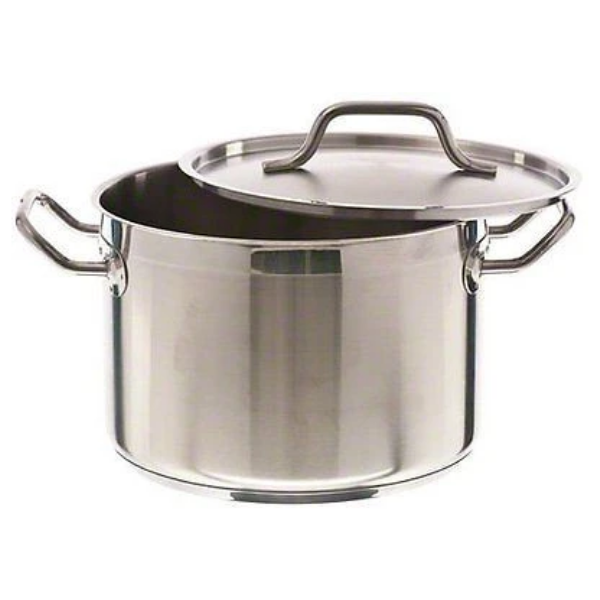Update International (SPS-24) 24 Qt Induction Ready Stainless Steel Stock Pot