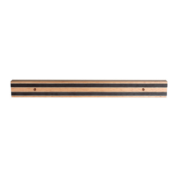 Thunder Group WDGB018 18" Magnetic Bar Wooden Base with Two Magnetic Strips