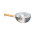 Thunder Group Aluminum Snow Flat Pan with Wooden Handle