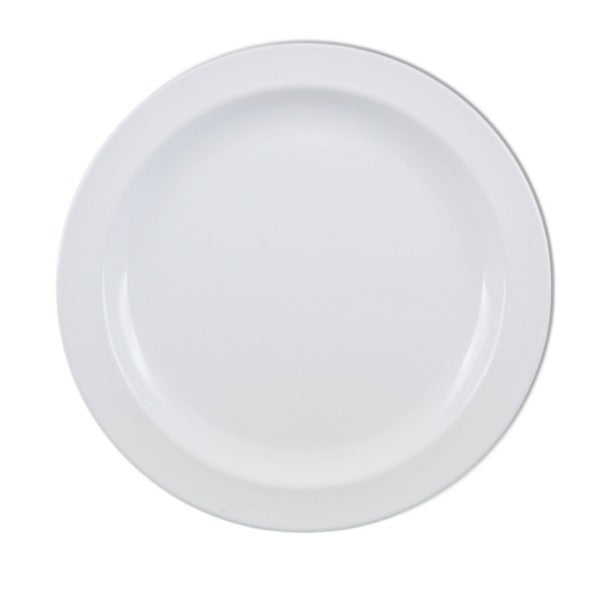 Thunder Group Nustone Melamine Dinner Plate, White - 12/Pack