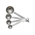 Thunder Group OW356 Stainless Steel Measuring Spoon Set (1/4, 1/2, 1 TSP, 1 TBSP)