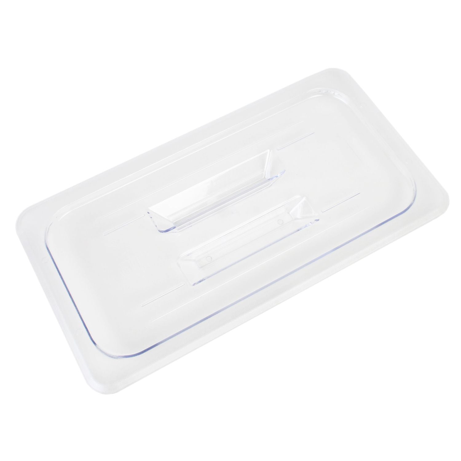 Thunder Group Polycarbonate Solid Cover For Third Size Food Pan