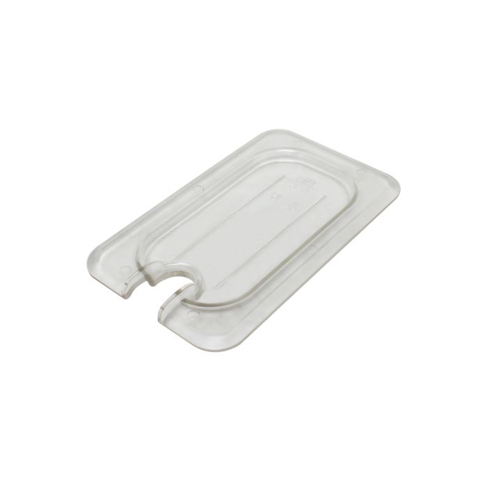 Thunder Group Polycarbonate Slotted Cover For Ninth Size Food Pan