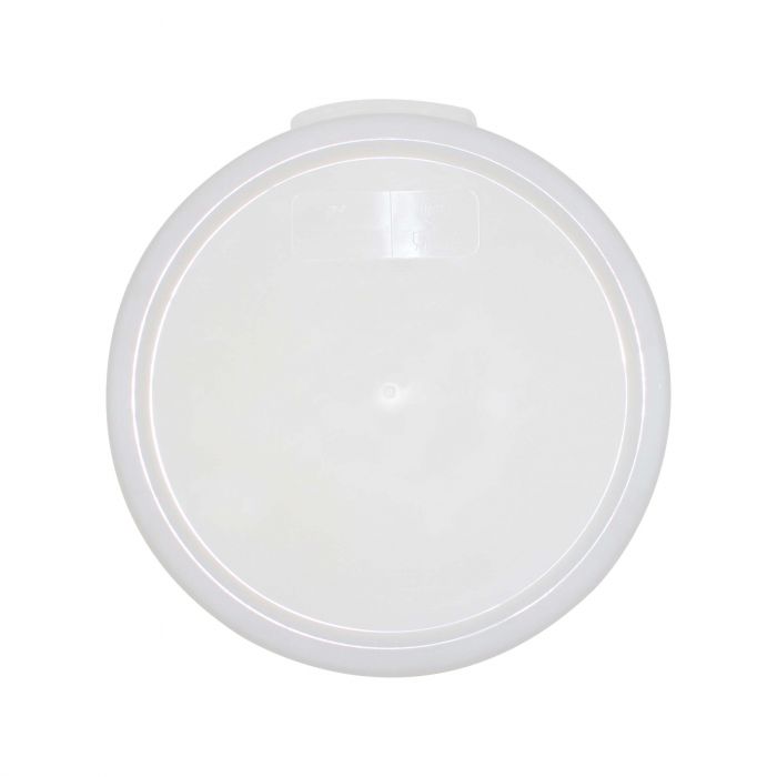 Thunder Group PLRFC0608PP Polypropylene Cover For 6 qt. 8 qt. Round Food Container