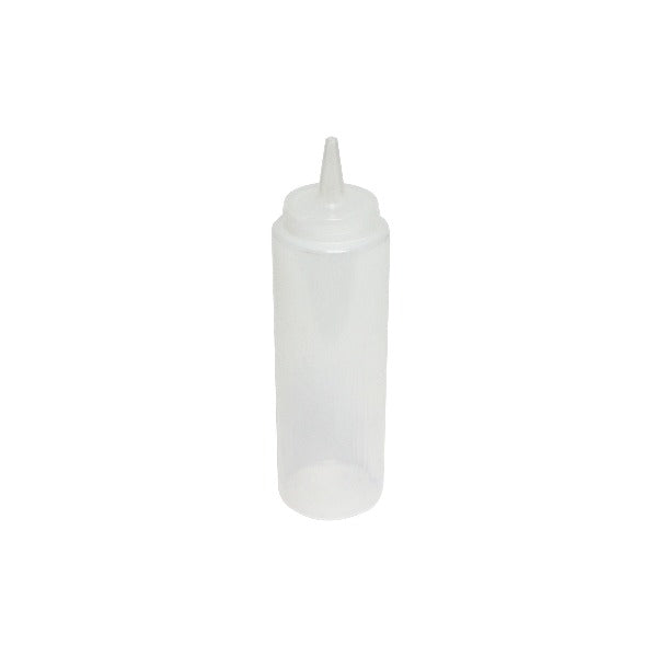 Thunder Group PLTHSB008C 8 oz. Squeeze Bottle Clear - 1 Dozen