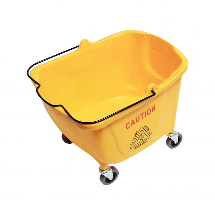 Thunder Group PLWB361B 36-Quart Bucket, Yellow Color, Polypropylene