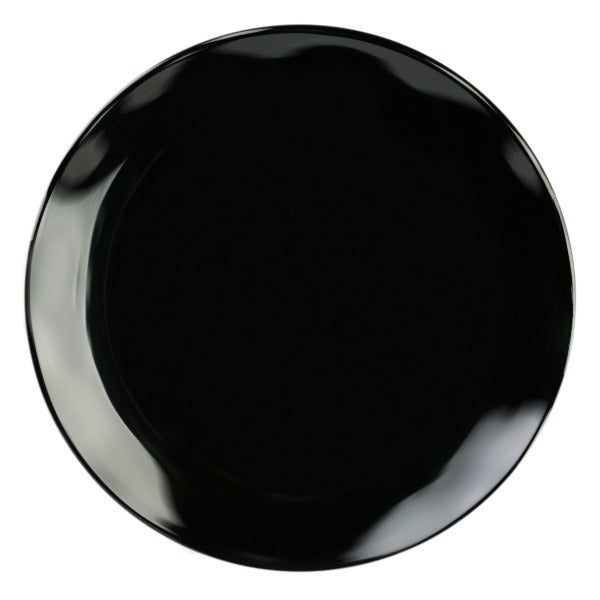 Thunder Group Black Pearl Round Melamine Plate