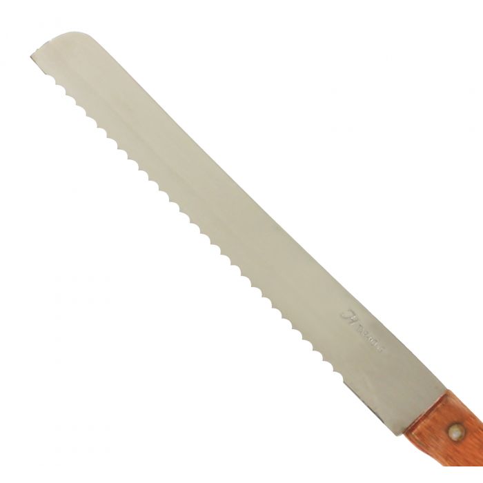 Thunder Group SLBK013 8.5-Inch Bread Knife with Wooden Handle - 12/Pack