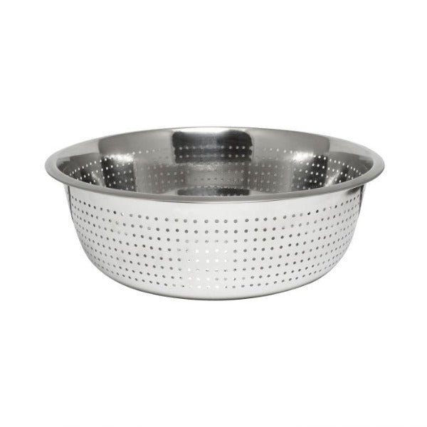 Thunder Group Chinese Colanders With 2.0mm Holes, Stainless Steel
