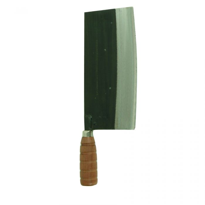 Thunder Group SLKF003HK 9 1/4" Cast Iron Ping Knife with Wooden Handle