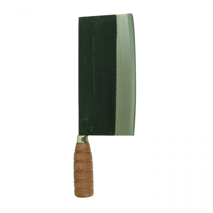 Thunder Group SLKF004HK 8 1/2" Cast Iron Ping Knife with Wooden Handle