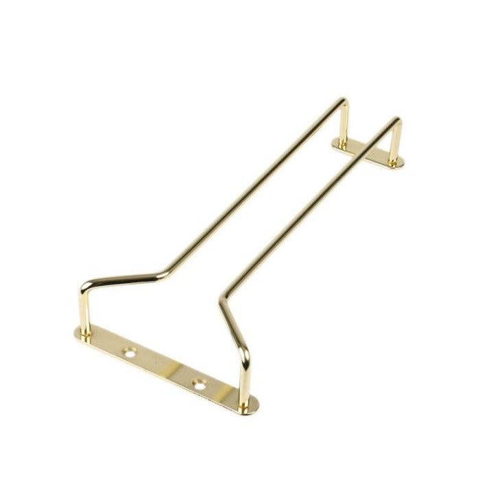 Thunder Group Wire Glass Hanger, Brass Plated