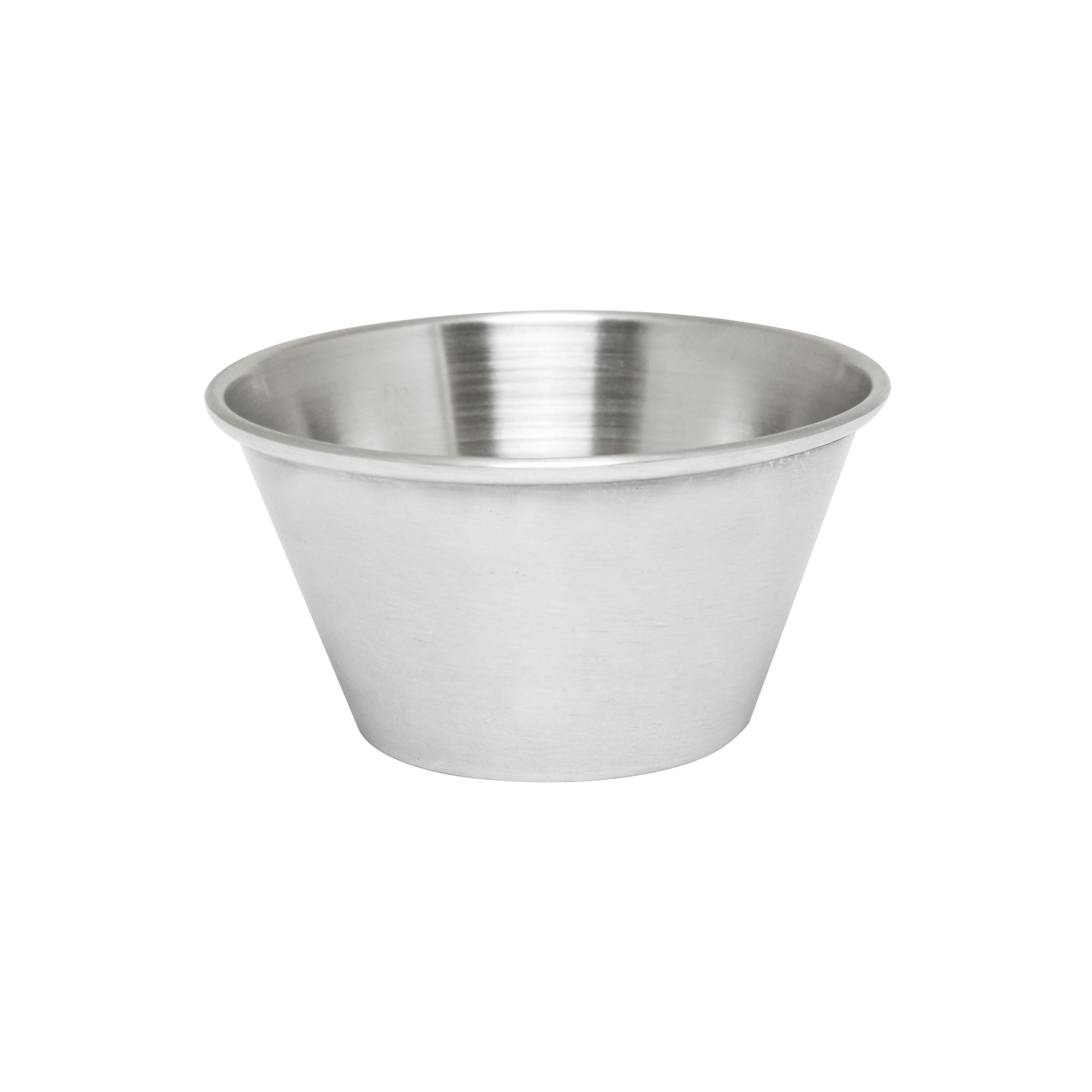 Thunder Group SLSA003 Stainless Steel 3 oz. Sauce Cup - 12/Pack