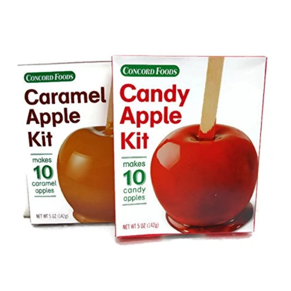 CONCORD CANDY & CARAMEL APPLE KITS (Makes 20 candy apples)