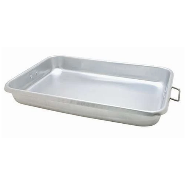 Johnson-Rose 18 Inch X 12 Inch X 2-1/4 Inch Aluminum Roast Pan with Wire Handles
