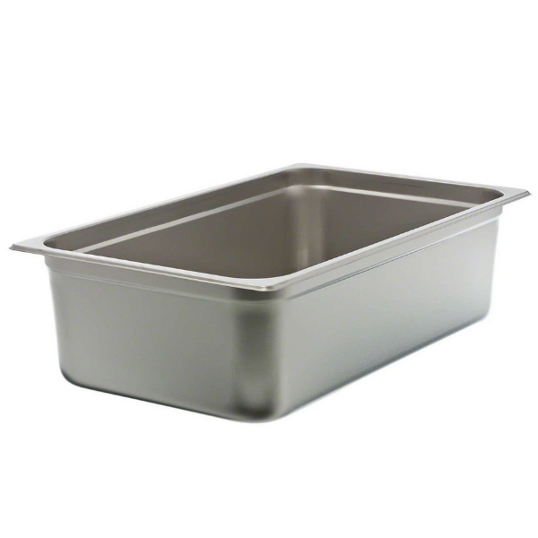 Full Size Standard Weight Anti-Jam Stainless Steel Steam Table / Hotel Pan - 6" Deep