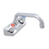 BK Resources (BKF-W-12-G) 4" O.C. WorkForce Splash Mount Faucet With 12" Swing Spout