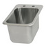 BK Resources 1 Compartment Drop-In Sink 10 X 14 X 10D