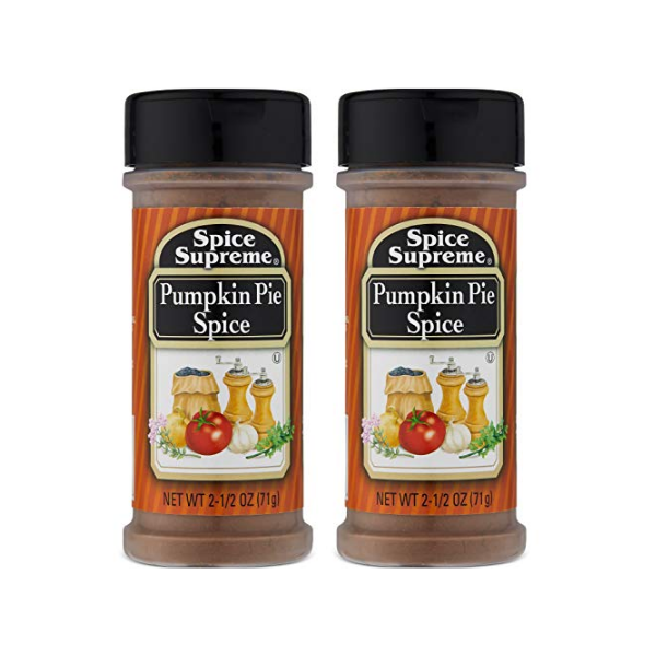 Spice Supreme: Pumpkin Pie Spice, 2.5 oz Size (2 Pack)