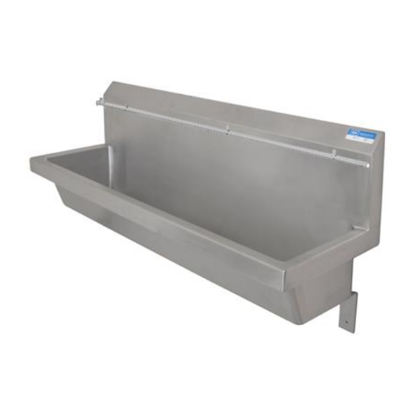 BK Resources (MSU-48PG) 48" Urinal With Flush Pipe