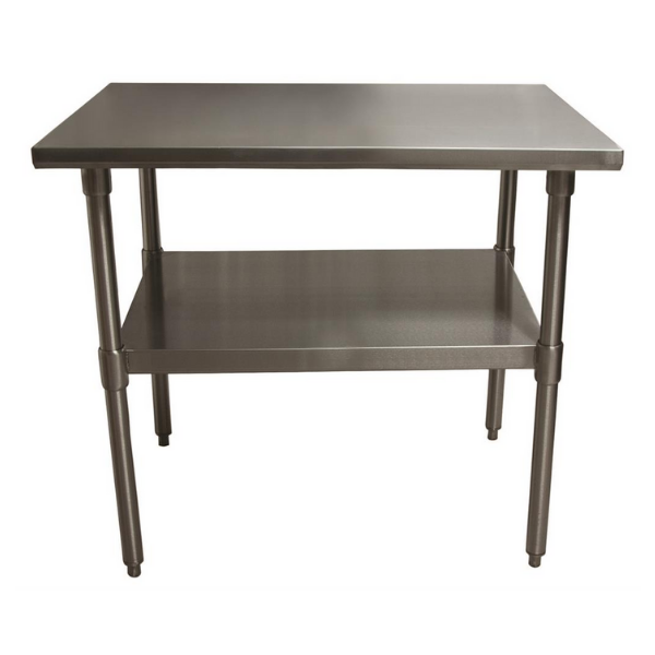 BK Resources (VTT-4824) 48" X 24" T-430 18 GA Stainless Steel Table Top