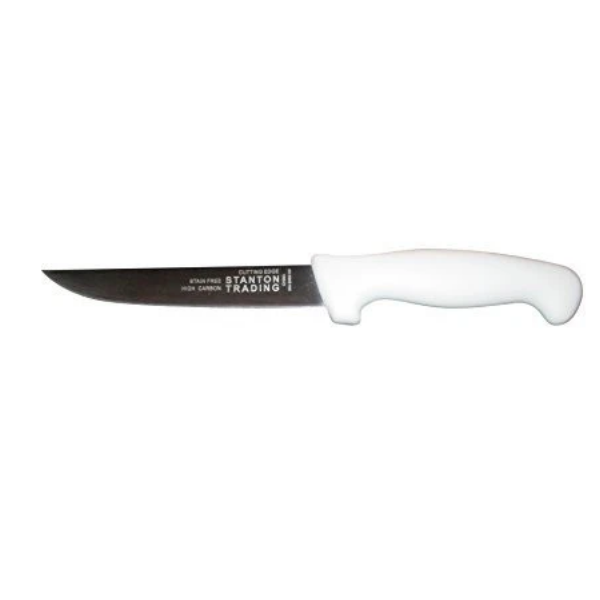 Stanton Trading KNV-BON6W-WH Wide Boning Knife, White