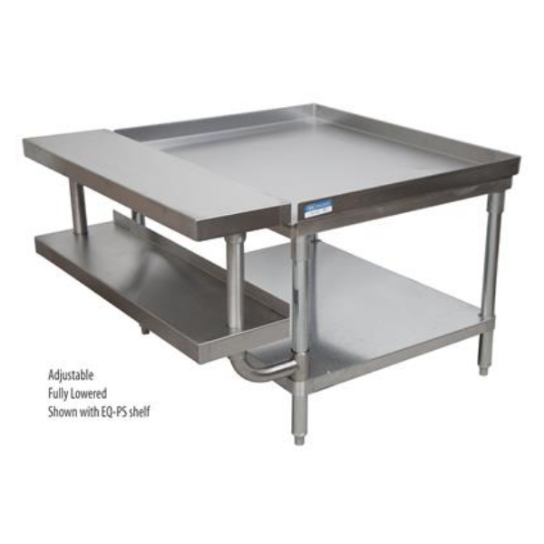 BK Resources (EQ-WS18) 18" Adjustable Work Shelf For Equipment Stand