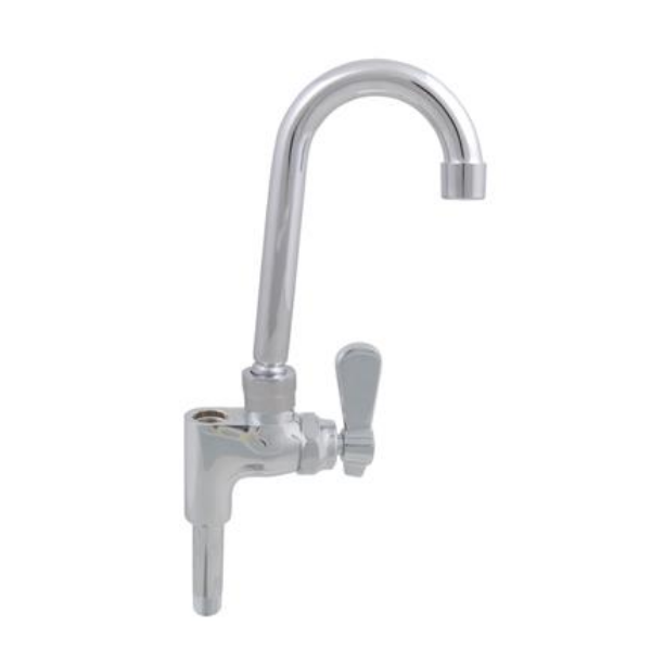 BK Resources (BKF-AF-3G-G) Add A Faucet With 3" Gooseneck Spout