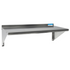 BK Resources (BKWS-1248) 12 x 48 Stainless Steel T-304 18 GA Wall Shelf