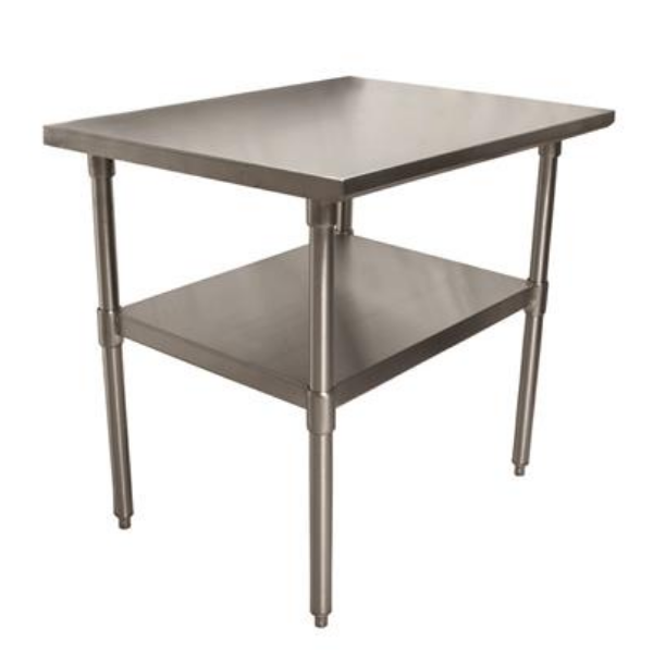 BK Resources (VTT-2424) 24" X 24" T-430 18 GA Stainless Steel Table Top