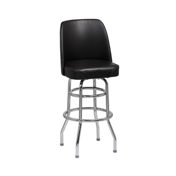 Royal Industries (ROY 7722 B) Bucket Seat, Double Ring Chrome Frame, 2 KD