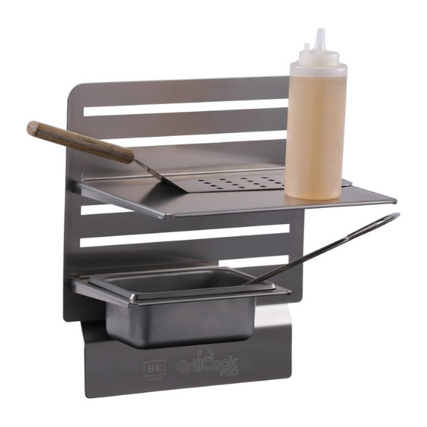 BK Resources (GCP-2S-9P) GrillCook Pro Med Upright Shelf With 1/9th Pan Holder