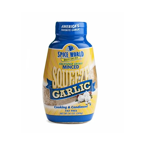Spice World Minced Squeeze Garlic California Grown (1)